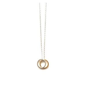 NWOT Silver & Gold necklace